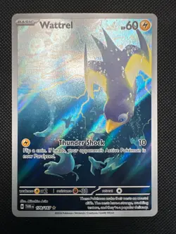 Wattrel 178/167 Illustration Rare Twilight Masquerade Pokemon Near Mint - Image 1