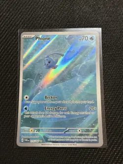 The Pokemon Company Phione 175/167 Twilight Masquerade IR Holo Full Art EN - Image 1