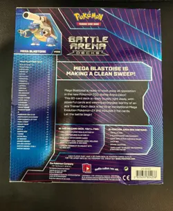 Pokemon Mega Blastoise Battle Arena Deck Factory Sealed Box (Very Rare) - Image 2
