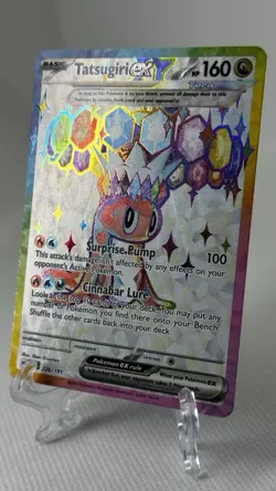 The Pokemon Company Tatsugiri ex 226/191 Sv08 Ultra Rare Full Art Holo English - Image 1
