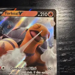 Torkoal V 024/202 - Pokemon TCG Sword & Shield (2020) - NM - Holo Ultra Rare - Image 3