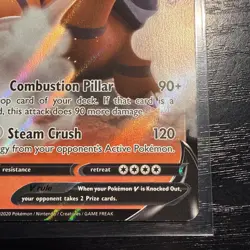 Torkoal V 024/202 - Pokemon TCG Sword & Shield (2020) - NM - Holo Ultra Rare - Image 5