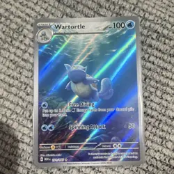 The Pokemon Company Wartortle 171/165 SV 151 Illustration Rare Holo ENG 100 HP - Image 1