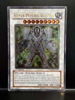 Yu-Gi-Oh! YuGiOh Hyper Psychic Blaster CRMS-EN042 Ultimate 1st Edition - Image 1