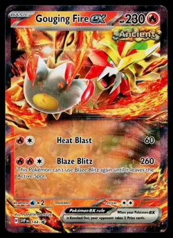 Gouging Fire ex 144 SV: Scarlet & Violet Promo Cards Promo - Image 1