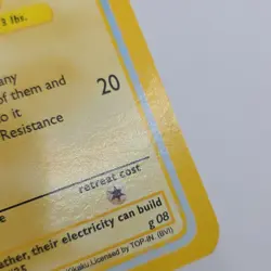 Pikachu Funskool 2004 India Pokemon Card Vintage - G08 - Image 3