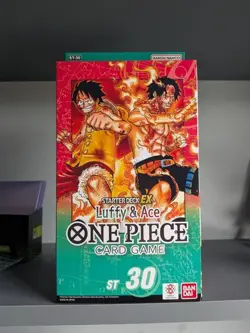 One Piece 🏴‍☠Card Game Starter Deck EX Luffy & Ace ST-30 English, SEALED🔥 - Image 1