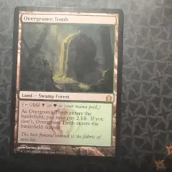 Wizards Magic Overgrown Tomb 243/274 Return to Ravnica Rare Land Regular English - Image 1