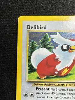 Pokemon TCG Delibird Neo Revelation Holo Rare #5 - Image 4