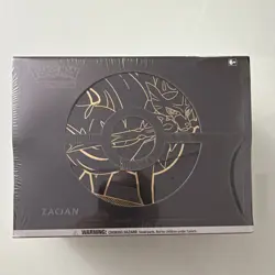 Pokemon Sword & Shield Elite Trainer Box Plus Zacian Factory Sealed - Image 1