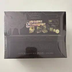 Pokemon Sword & Shield Elite Trainer Box Plus Zacian Factory Sealed - Image 3
