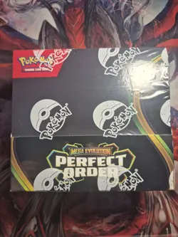 Pokemon Mega Evolution Perfect Order Booster Box Factory Sealed 36 Packs - Image 1