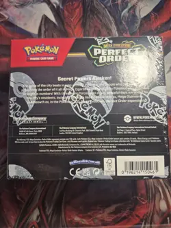 Pokemon Mega Evolution Perfect Order Booster Box Factory Sealed 36 Packs - Image 2