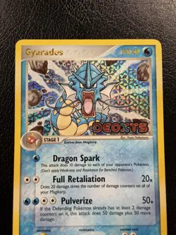 Pokemon TCG Gyarados 8/107 Deoxys Reverse Holo Stamped LP/MP - Image 2