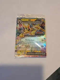 Pokemon Jolteon EX 030/131 Prismatic Evolutions Stamp Promo Sealed - Image 1