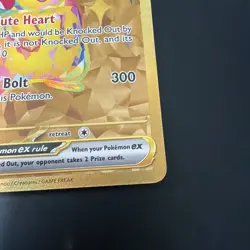 Pikachu ex Gold Hyper Rare - 247/191 - Surging Sparks Pokemon - Image 3