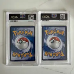 POKEMON CHINESE JOLTEON VMAX PSA 8 + VAPOREON VMAX PSA 6 sequential set - Image 2