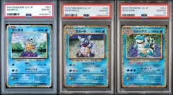Pokemon Squirtle Wartortle Blastoise 003/032 Japanese PSA 10 Classic Collection - Image 1