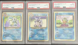 Pokemon Squirtle Wartortle Blastoise 003/032 Japanese PSA 10 Classic Collection - Image 3