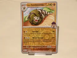 Pokemon TCG Hop’s Sandaconda 087/159 SV09 Journey Together Reverse Holo Uncommon - Image 1