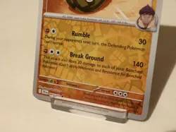 Pokemon TCG Hop’s Sandaconda 087/159 SV09 Journey Together Reverse Holo Uncommon - Image 2
