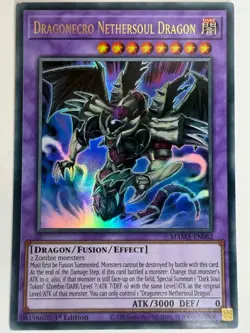 Dragonecro Nethersoul Dragon - MAMA-EN062 - Ultra Rare - Image 1