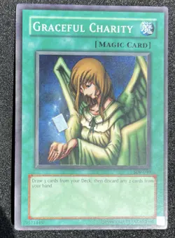Graceful Charity SDP-040 - Super Rare - Unlimited LP YuGiOh! - Image 1
