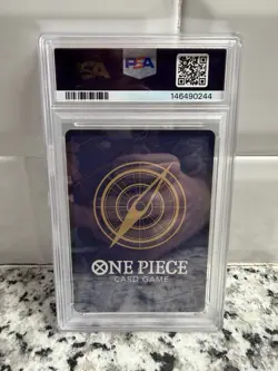 One Piece Treasure Booster Promo Monkey D Luffy ST10-006 PSA 10 Gem Mint English - Image 2