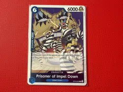 Prisoner of Impel Down OP16-042 R The Time of Battle Foil English One Piece NM - Image 1