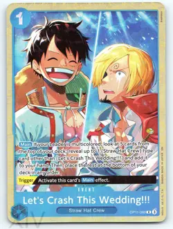 Let's Crash This Wedding!!! (Best Selection Vol. 5) - One Piece Promo - Image 1