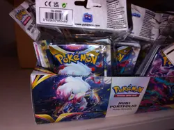 Lot Of 18 Pokemon Lost Origin Mini Portfolio&Booster Pack- Random Artwork - Image 3