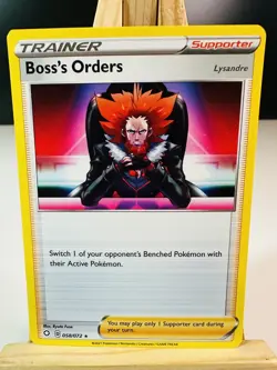Boss's Orders 58/72 Rare [NM] [SWSH: Shining Fates] (2021) - Pokemon Card - Image 1