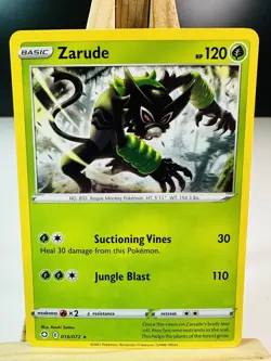 Zarude 16/72 Rare [NM] [SWSH: Shining Fates] (2021) - Pokemon Card - Image 1
