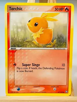 Torchic 67/108 [NM] [EX Power Keepers] (2007) Common - Pokemon Card - Image 1