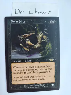 1x Toxin Sliver Legions MTG Great Condition - Image 1