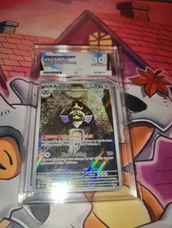 Aegislash Illustration Rare 210/182 ACE GRADED 10 Pokemon Card English - Image 1