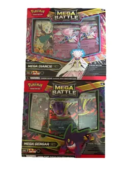 Pokemon Mega Gengar Ex & Mega Diancie Ex Mega Battle Deck New Sealed (B) - Image 1