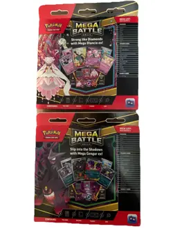 Pokemon Mega Gengar Ex & Mega Diancie Ex Mega Battle Deck New Sealed (B) - Image 2