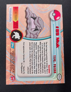 Topps Pokemon Series 2 TV Animation #89 Muk englisch FOIL - Image 2