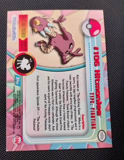 Topps Pokemon Series 2 TV Animation #106 Hitmonlee englisch FOIL - Image 2