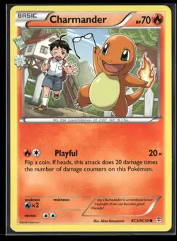 Charmander RC3/RC32 Common Generations Pokemon Lightly Played - Image 1