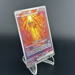 Pokemon TCG Chi-Yu ex 259/193 SV02 Paldea Evolved SIR Holo Eng 190HP - Image 3