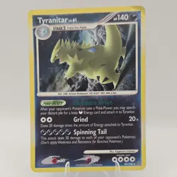 Pokemon Tyranitar 30/100 Stormfront 140HP Stage 2 Holo Rare 2008 English - Image 1