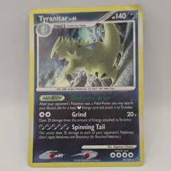 Pokemon Tyranitar 30/100 Stormfront 140HP Stage 2 Holo Rare 2008 English - Image 2