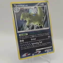Pokemon Tyranitar 30/100 Stormfront 140HP Stage 2 Holo Rare 2008 English - Image 4