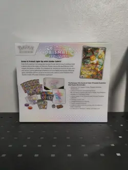 Pokemon TCG Prismatic Evolutions ETB NEW SEALED - Image 2