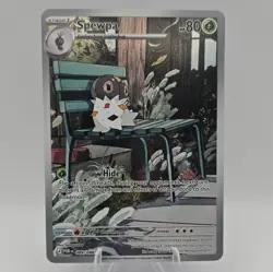 The Pokemon Company Spewpa 089/088 Scarlet & Violet Illustration Rare Holo 80HP - Image 1