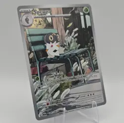 The Pokemon Company Spewpa 089/088 Scarlet & Violet Illustration Rare Holo 80HP - Image 4