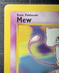 Pokemon Mew #8 WotC Promo Good Condition Vintage Card - Image 2