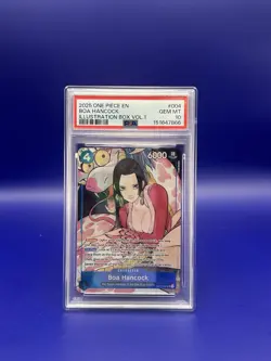Bandai One Piece TCG Boa Hancock Illustration Box Vol.1 ST17-004 PSA 10 - Image 1